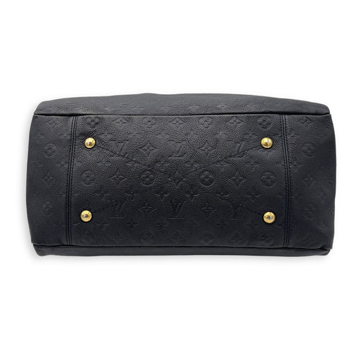 Louis Vuitton Artsy Shoulder Bag Blue in Empreinte Leather, Gold hardware_5