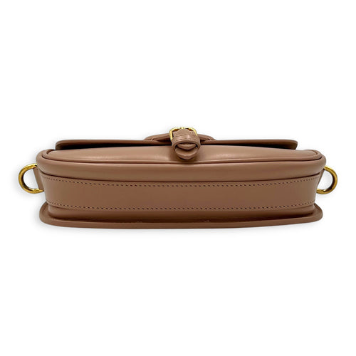 Christian Dior Bobby Shoulder Bag Pink in Calfskin, Gold hardware_5