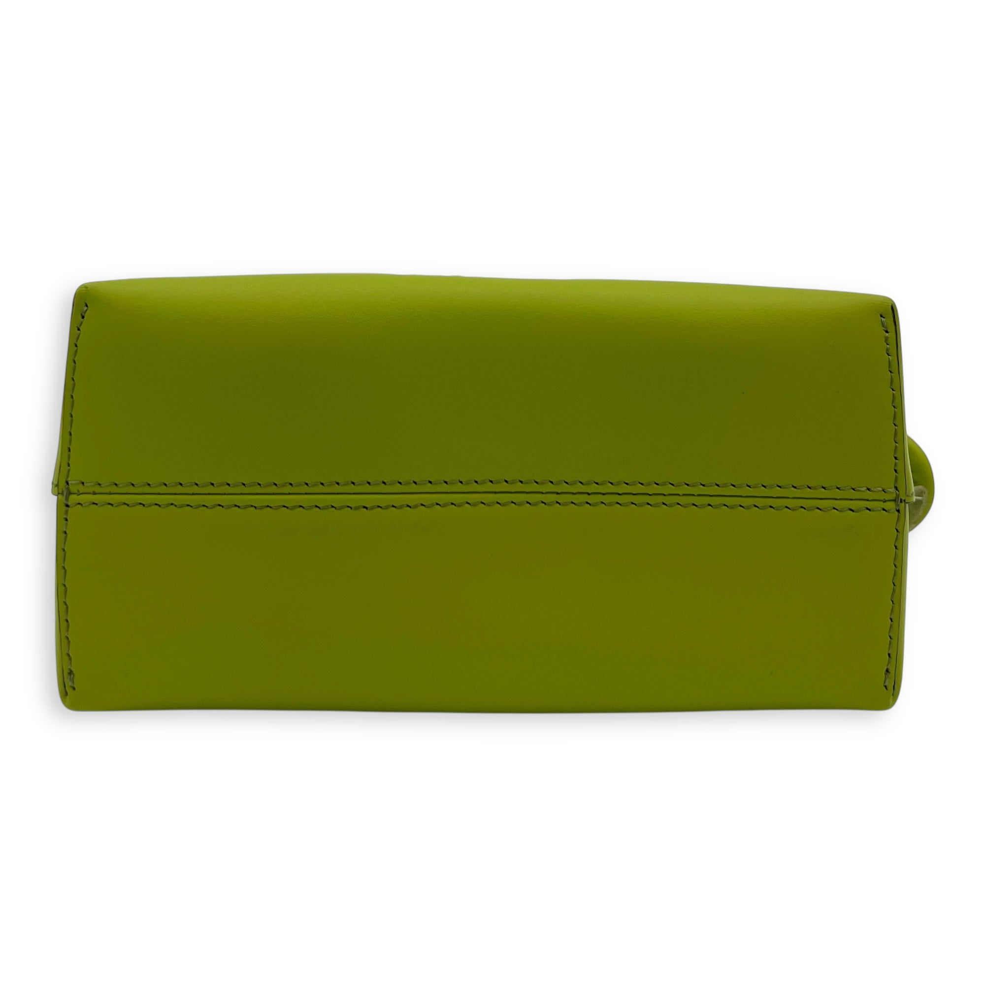 Fendi By The Way Mini Wasabi Green Top Handle Bag in Calfskin, Gold hardware_5