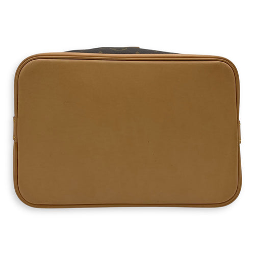 Louis Vuitton Noe Bucket Bag Petite Brown in Monogram Coated Canvas, Gold hardware_5