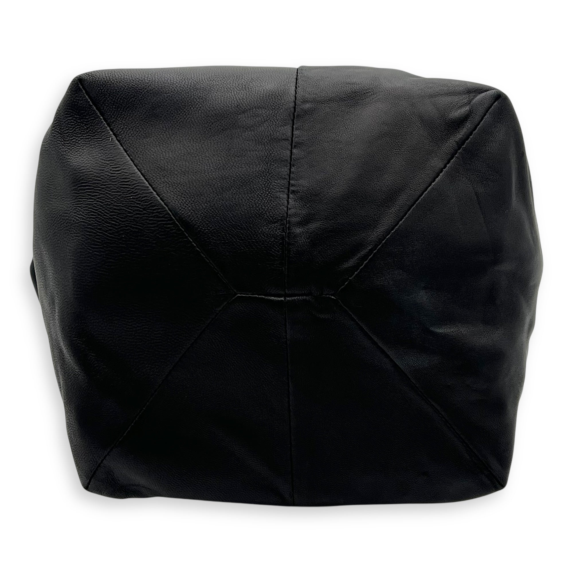 Loewe Vintage Top Handle Bag Black in Lambskin, Silver hardware_5
