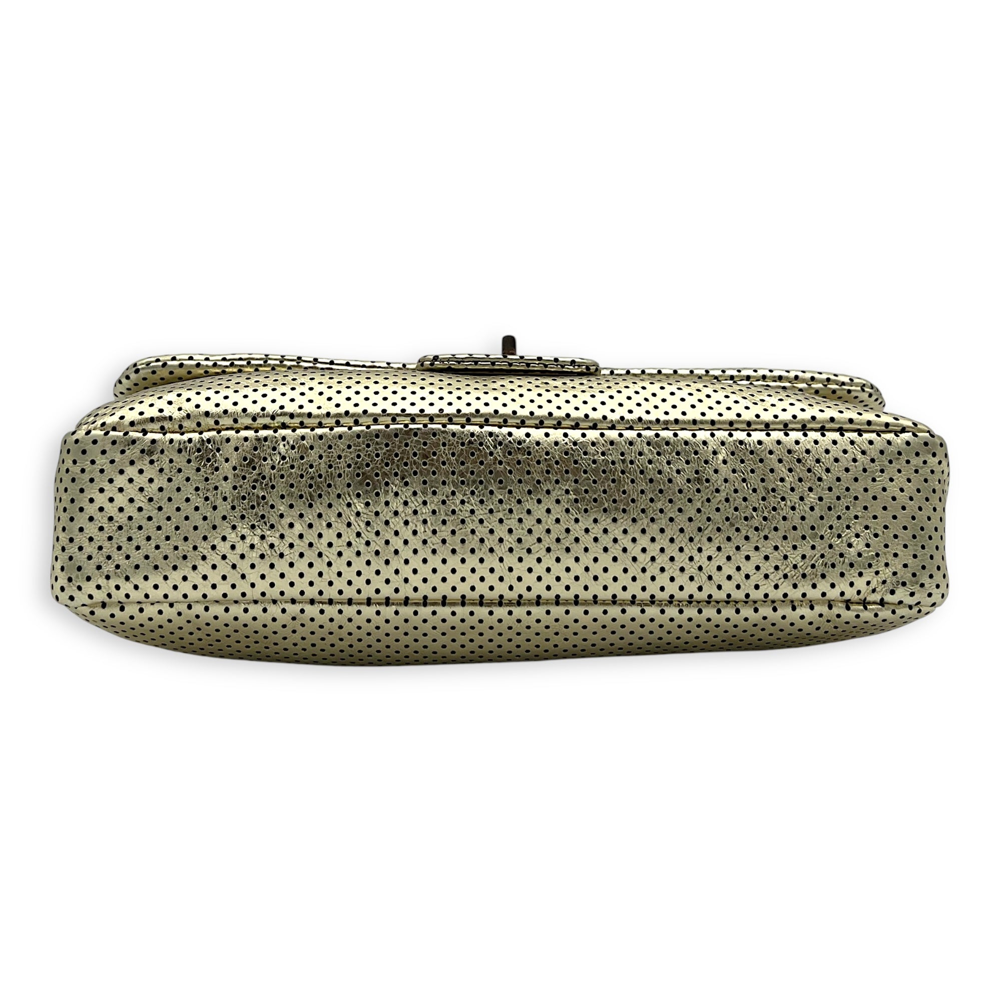 Chanel 2.55 Shoulder Bag Gold in Others, Gold hardware_5