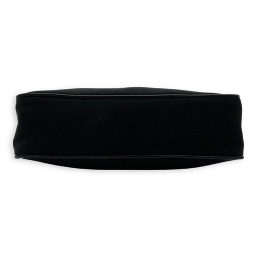 Prada Re-Edition 2005 Shoulder Bag Black in Nylon, Silver hardware_5