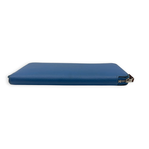 Hermès Silk In Blue in Epsom, Palladium hardware_3