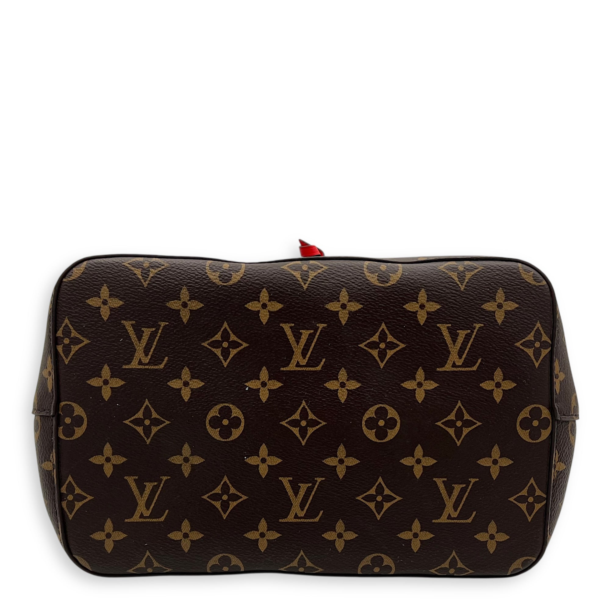Louis Vuitton NeoNoe Bucket Bag Brown in Monogram Coated Canvas, Gold hardware_5