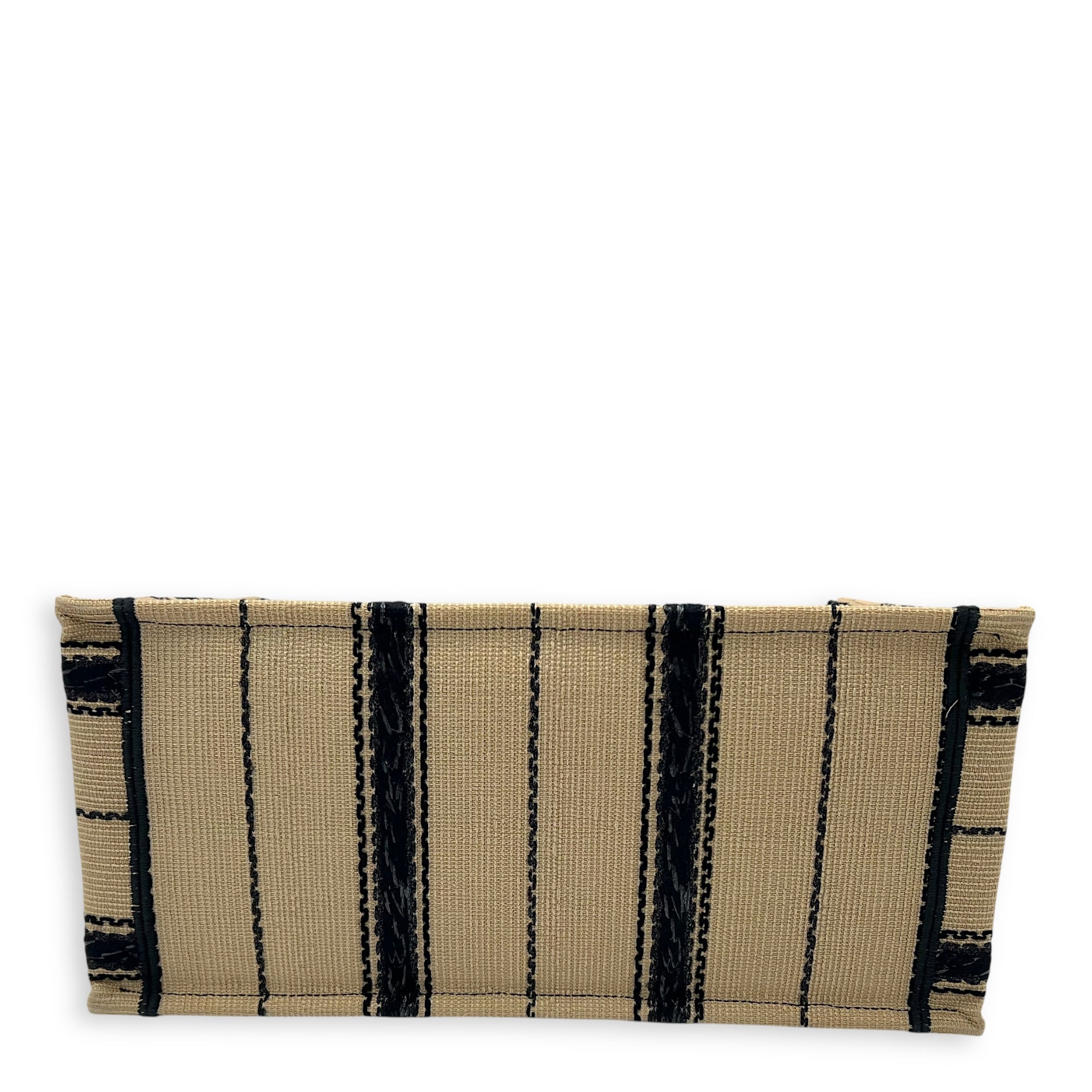 Dior Book Tote Top Handle Bag Medium Brown in Canvas_5