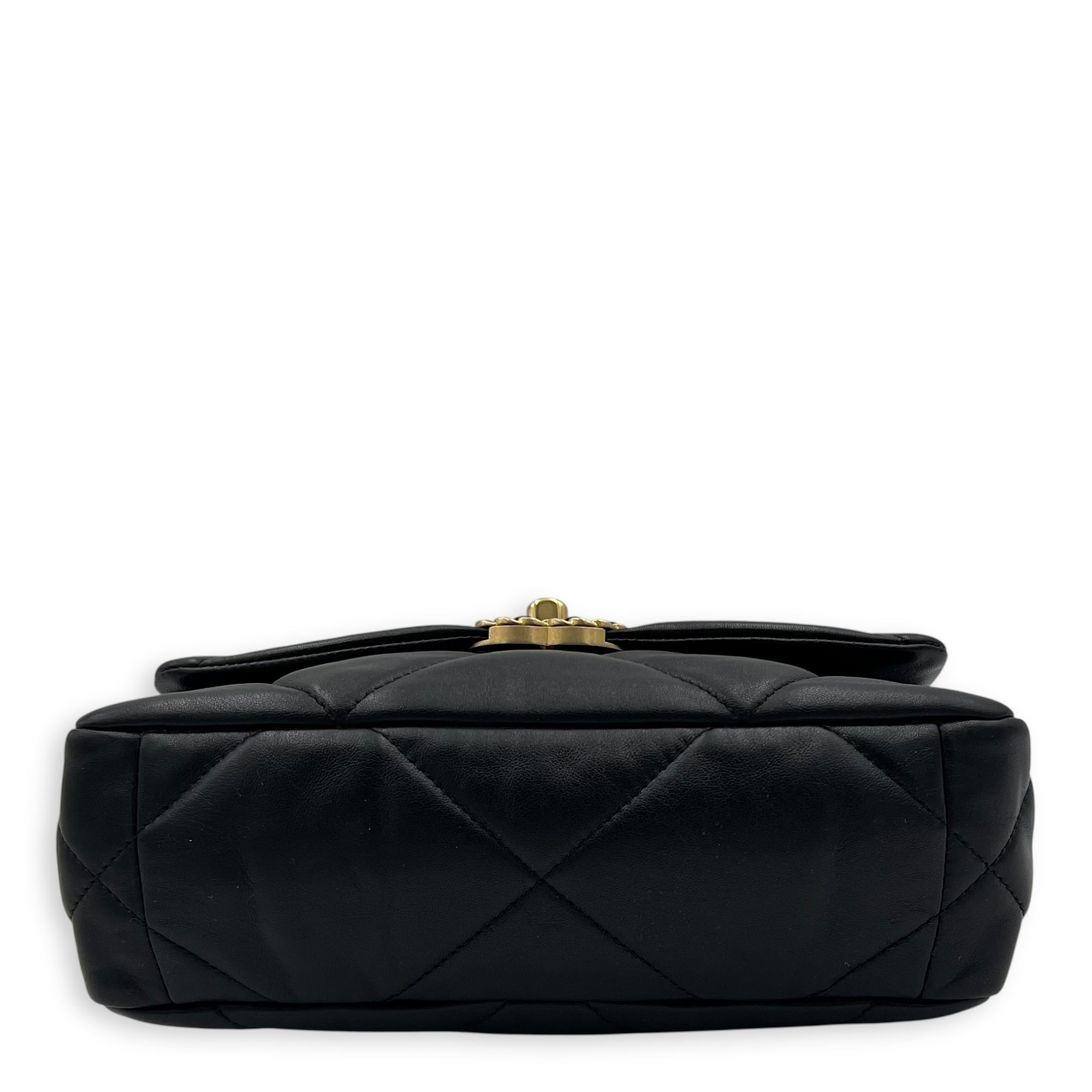 Chanel C19 Shoulder Bag Black in Others, Mixed hardware_5