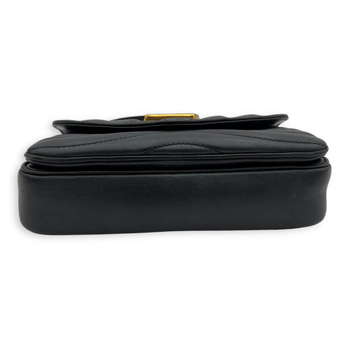 Louis Vuitton New Wave Crossbody Bag PM Black in Calfskin, Gold hardware_5