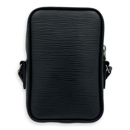 Louis Vuitton Danube Crossbody Bag Black in Epi Leather, Silver hardware_2