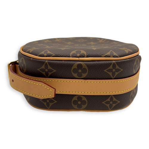 Louis Vuitton Boite a Chapeau PM Brown Shoulder Bag in Monogram Coated Canvas, Gold hardware_3