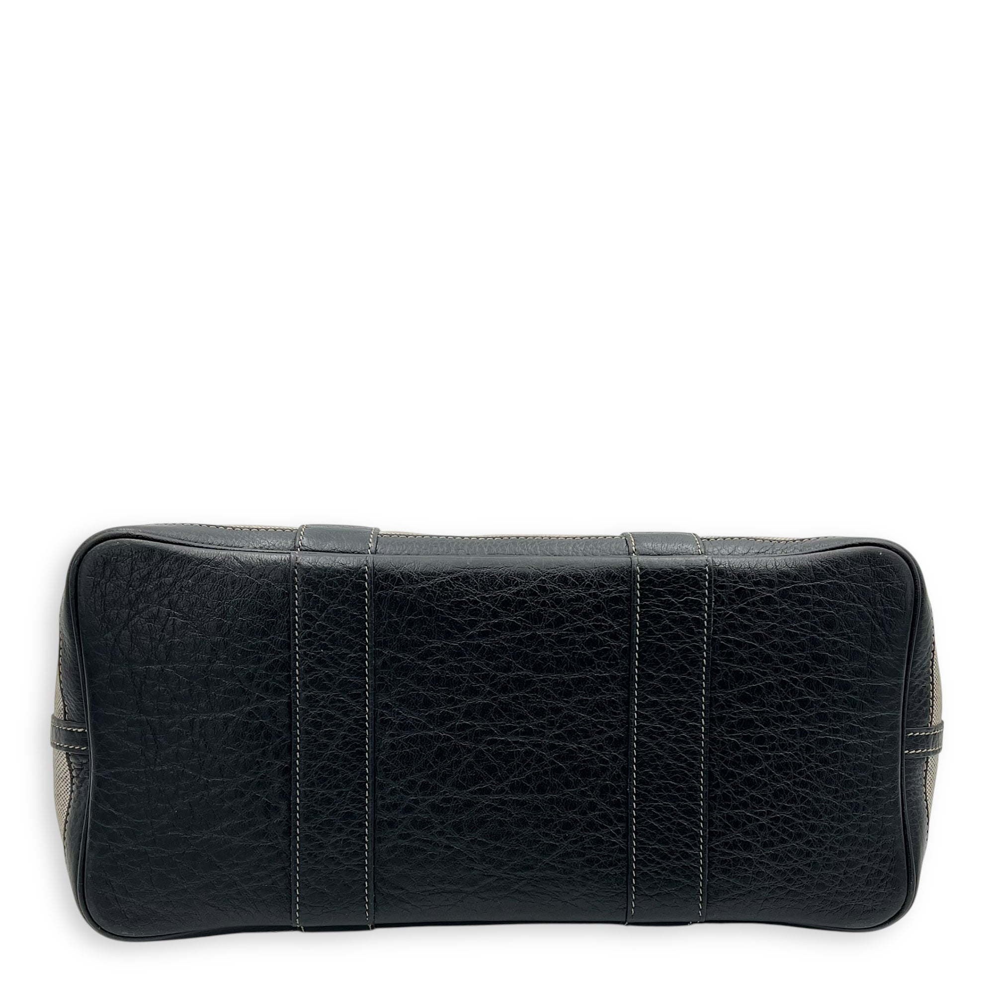 Hermès Garden Party 36 Beige Top Handle Bag in Buffle & Toile, Palladium hardware_5