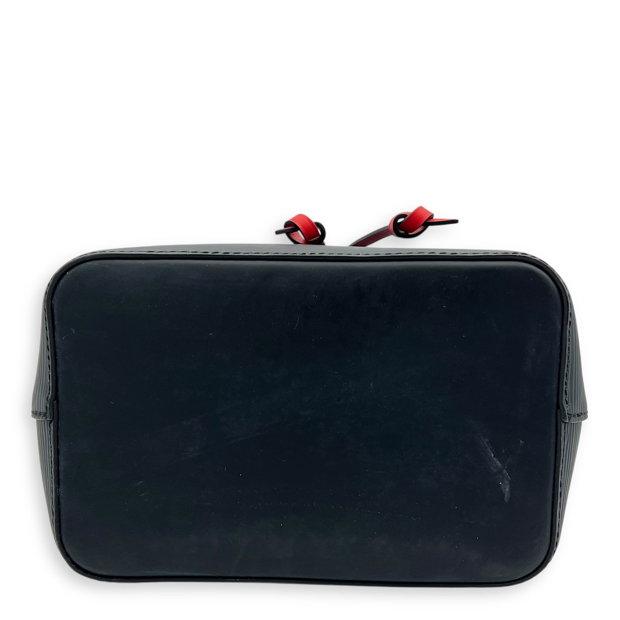 Louis Vuitton NeoNoe Shoulder Bag BB Black in Epi Leather, Silver hardware_5