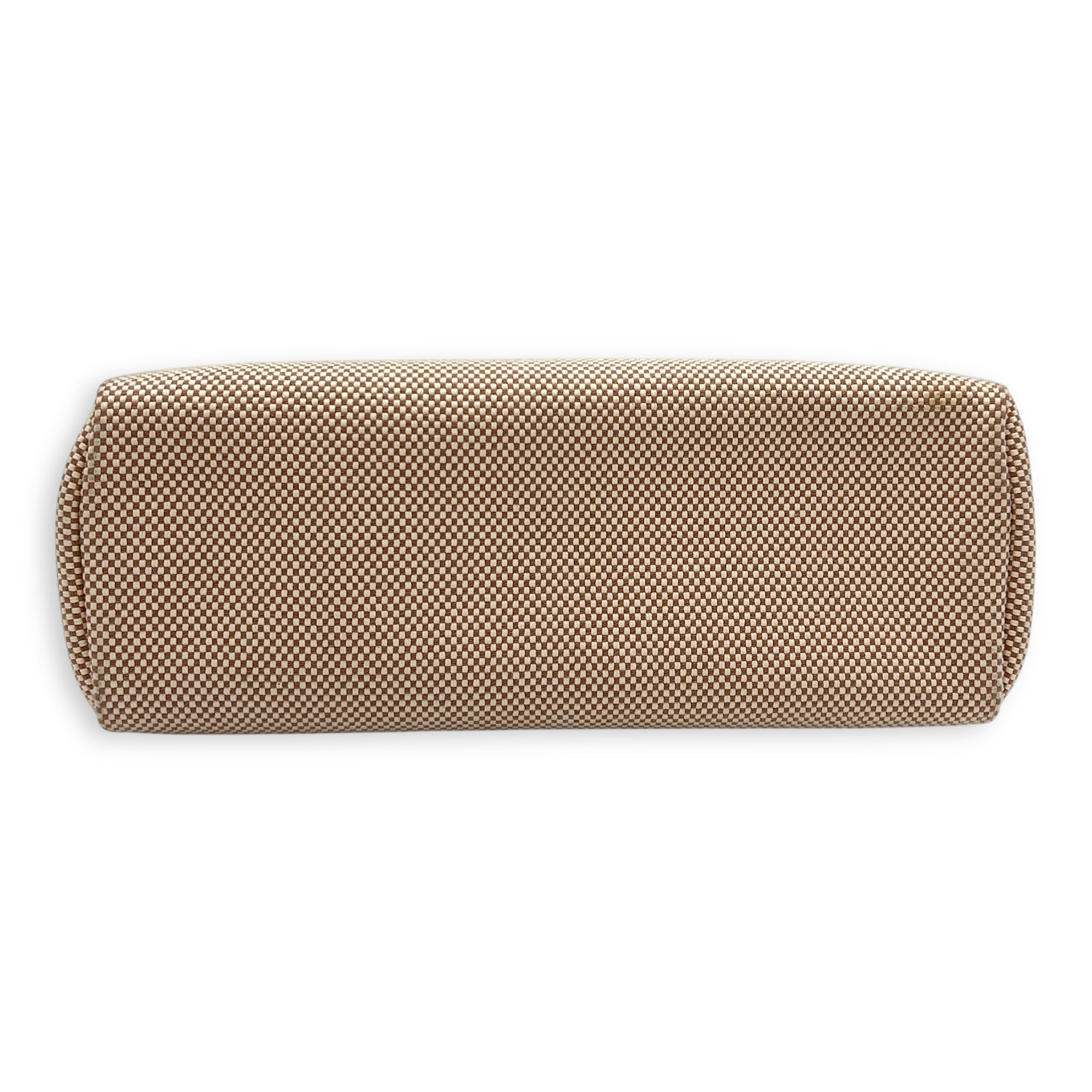 Hermès Herbag 31 Vache Hunter Natural / Sable / Écru Shoulder Bag in Canvas, Palladium hardware_6