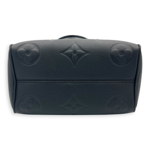 Louis Vuitton Speedy Bandouliere Top Handle Bag 20 Black in Empreinte Leather, Gold hardware_5
