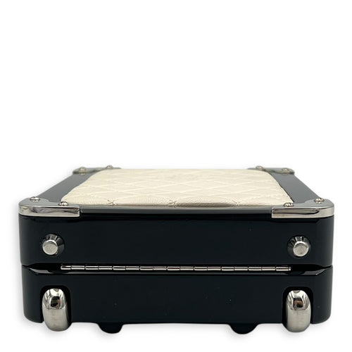 Chanel Minaudiere Trolley  Clutch White in Others, Silver hardware_5