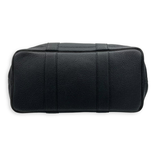 Hermès Garden Party 36 Black Top Handle Bag in Clemence, Silver hardware_7