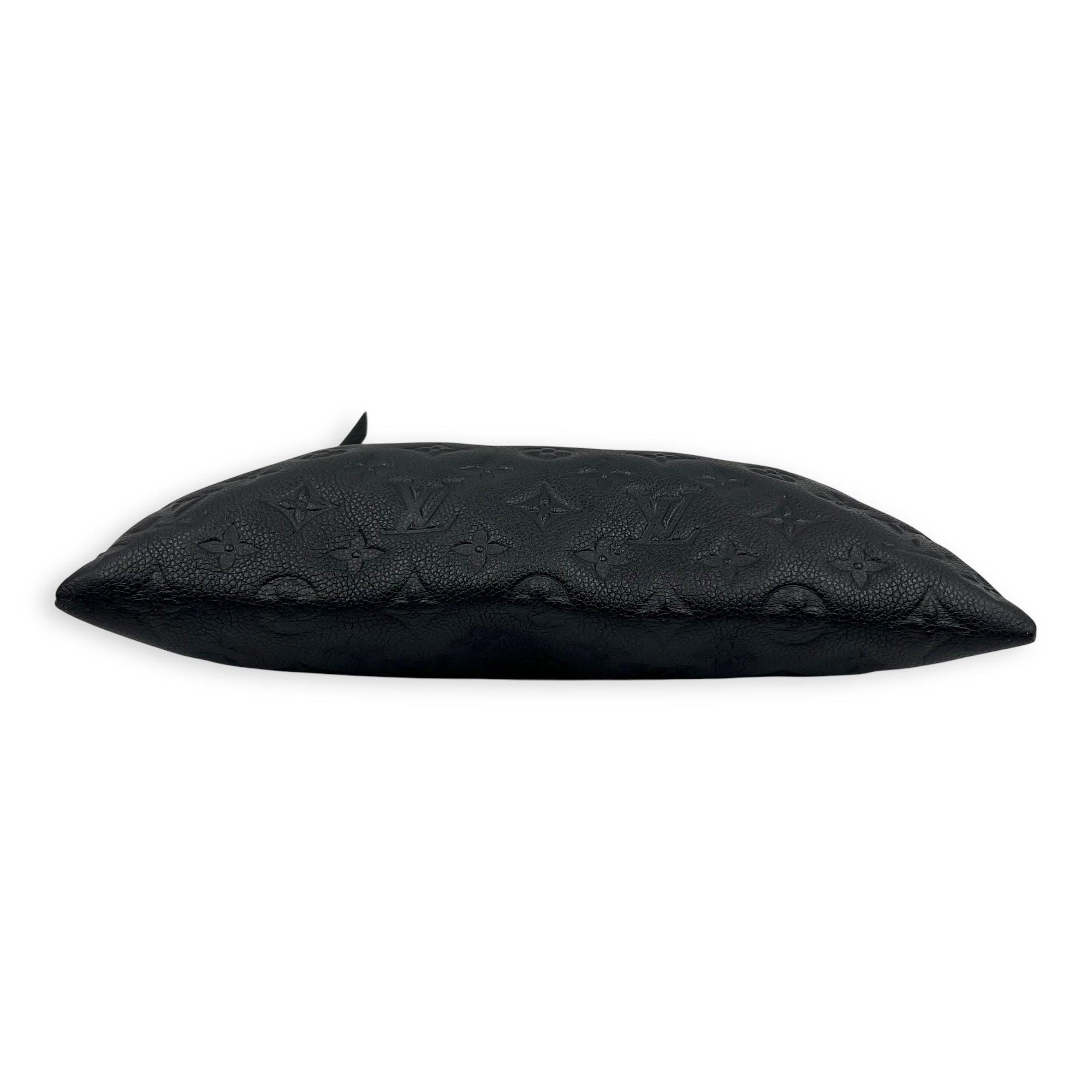 Louis Vuitton Daily Pouch Black Clutch in Empreinte Leather, Gold hardware_5