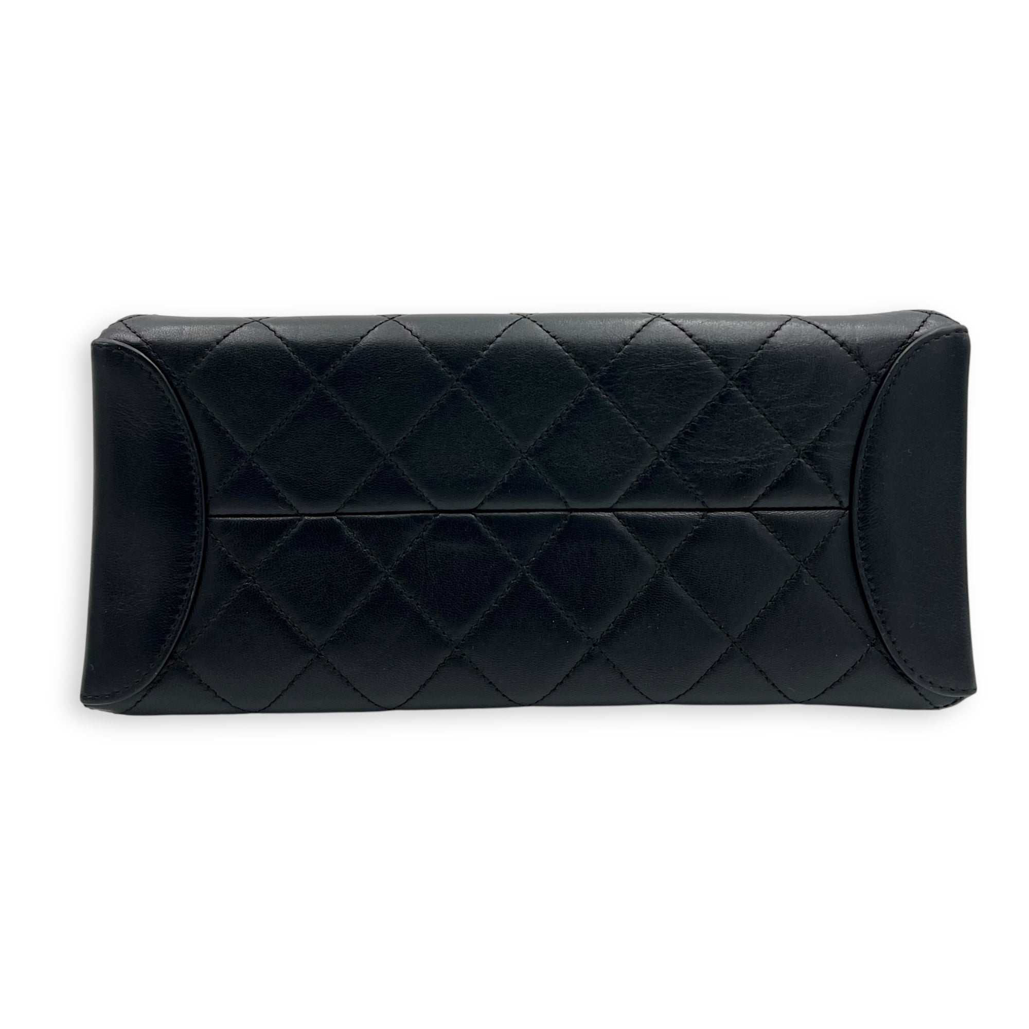 Chanel Trendy Spirit Black Top Handle Bag in Calfskin, Gold hardware_5