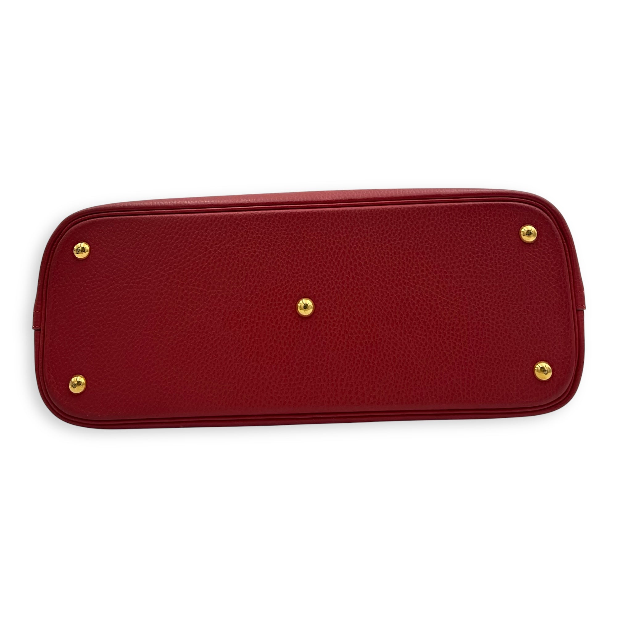 Hermès Bolide Red in Others, Gold hardware_5