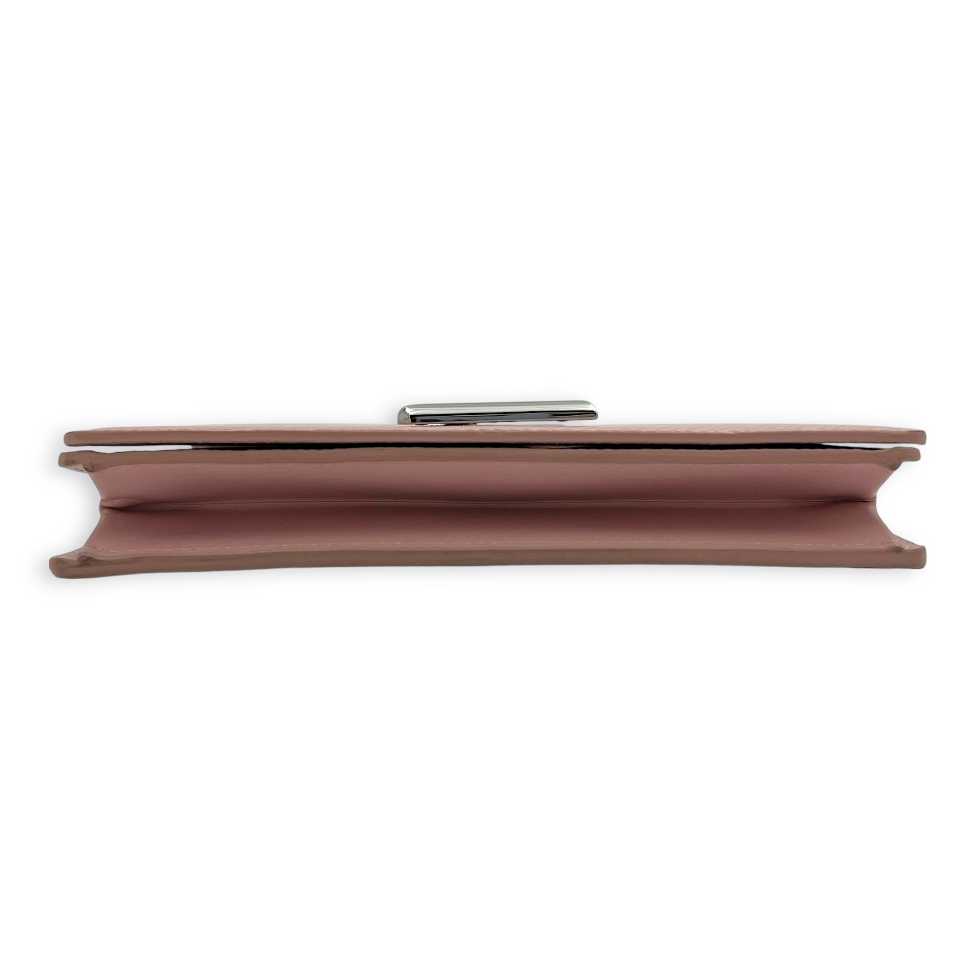 Louis Vuitton Twist Wallet On Chain Pink in Epi Leather, Silver hardware_5