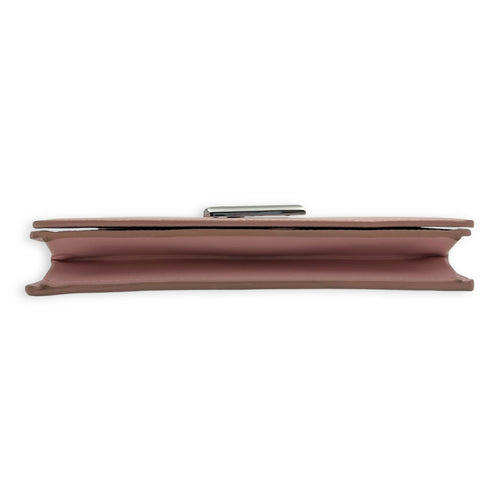 Louis Vuitton Twist Wallet On Chain Pink in Epi Leather, Silver hardware_5