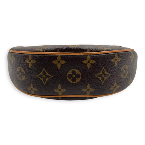 Louis Vuitton Looping Shoulder Bag Brown in Monogram Coated Canvas, Gold hardware_5