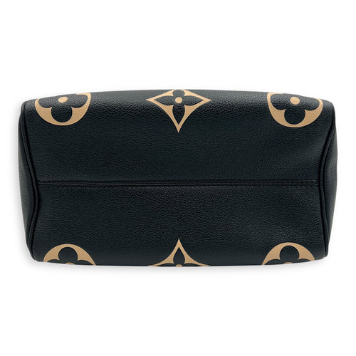 Louis Vuitton Speedy Bandouliere 25 Bicolor Top Handle Bag in Empreinte Leather, Gold hardware_7