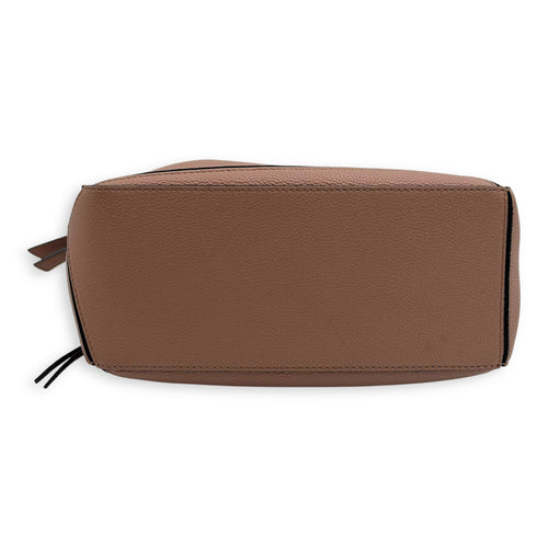 Loewe Puzzle Top Handle Bag Pink in Calfskin, Gold hardware_7