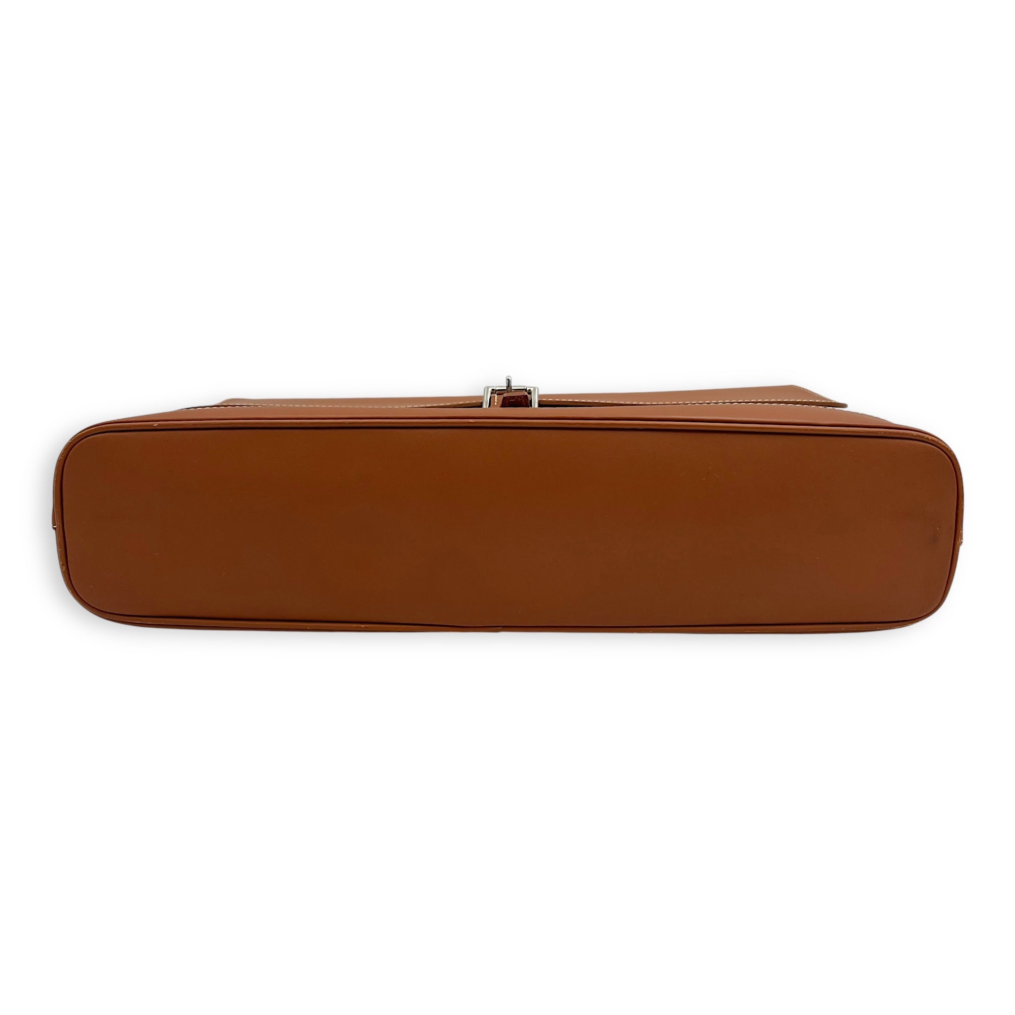 Goyard Citadine PM Brown Top Handle Bag in Coated Canvas, Silver hardware_7