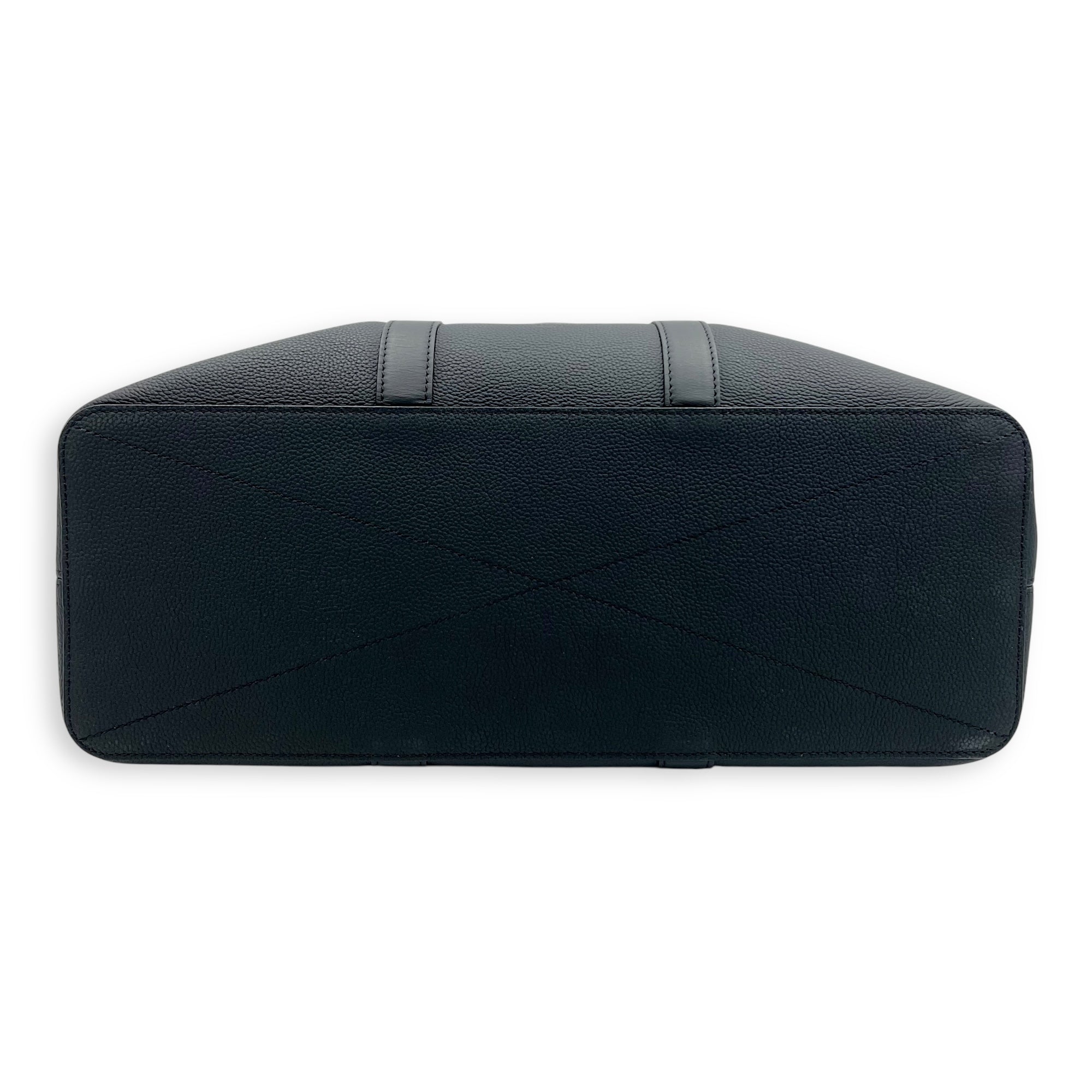 Louis Vuitton Lock It Black Top Handle Bag in Taurillon Leather, Lacquered Metal hardware_4