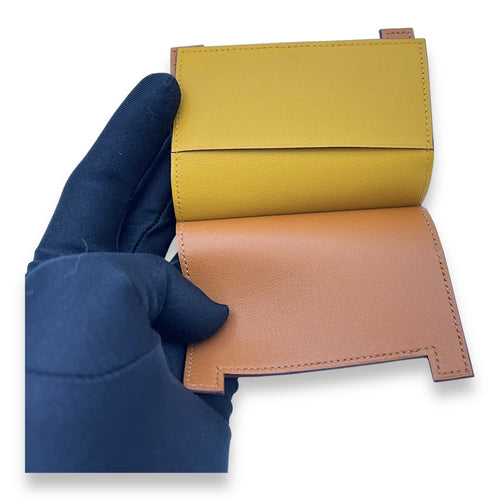 Rabat H Yellow in Box Calfskin