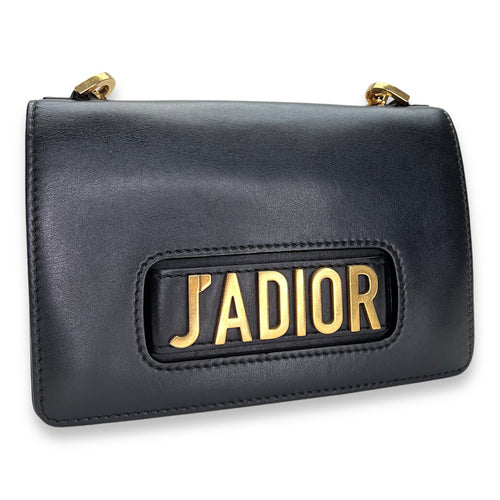 J'adior Shoulder bag in Calfskin, Gold Hardware