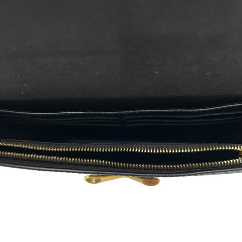 Twist Crossbody Bag Black in Epi Leather, Gold hardware