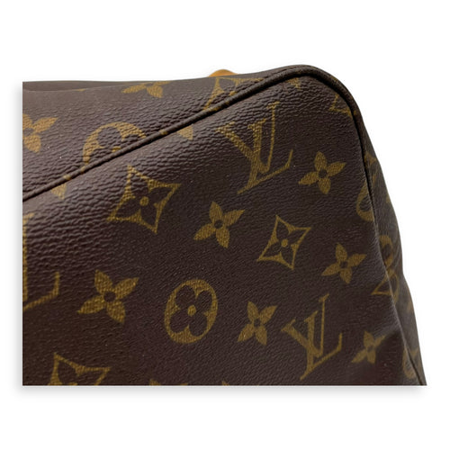 Neverfull Tote Bag GM Brown in Monogram Coated Canvas, Gold hardware