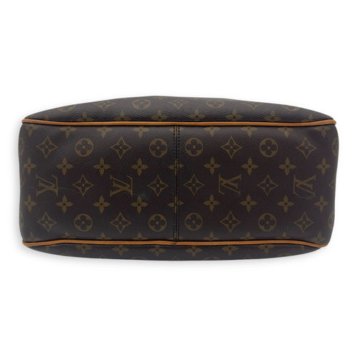 Louis Vuitton Delightful Shoulder Bag Brown in Monogram Coated Canvas, Gold hardware_8