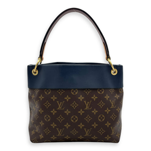 Louis Vuitton Tuileries Besace  Shoulder Bag Brown in Monogram Coated Canvas, Gold hardware_2