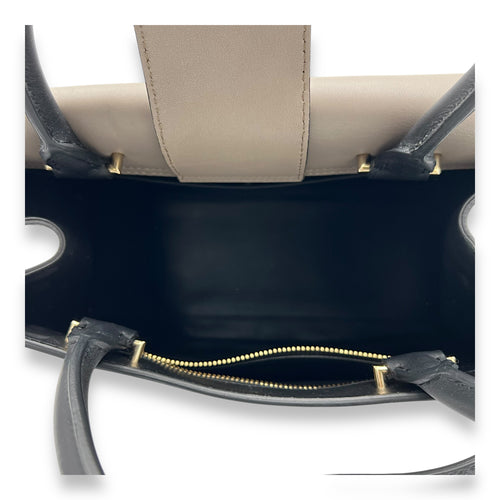 Givenchy Obsedia Medium Grey Top Handle Bag in Calfskin, Gold hardware_6