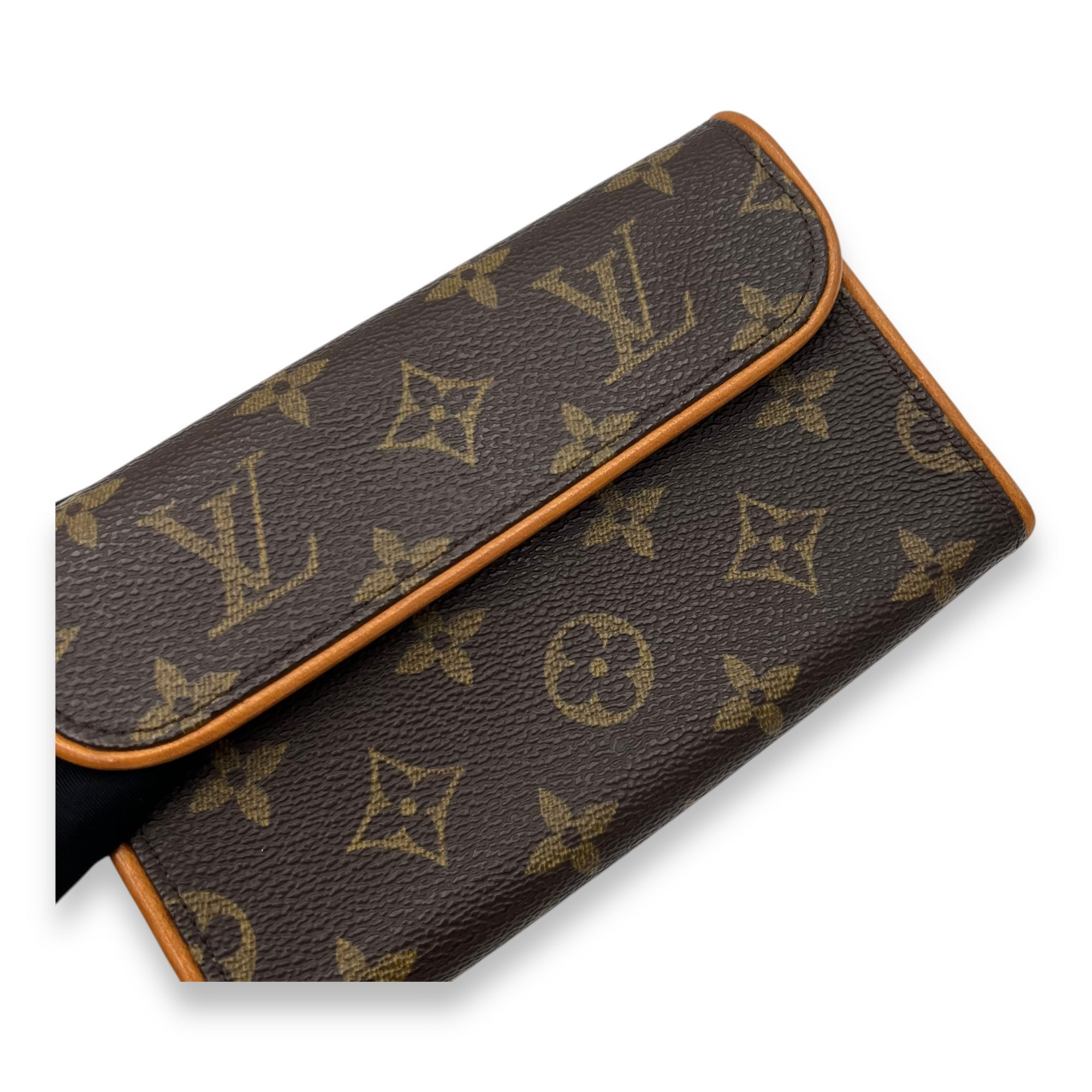 Louis Vuitton Florentine Belt Bag Brown in Monogram Coated Canvas, Gold hardware_6