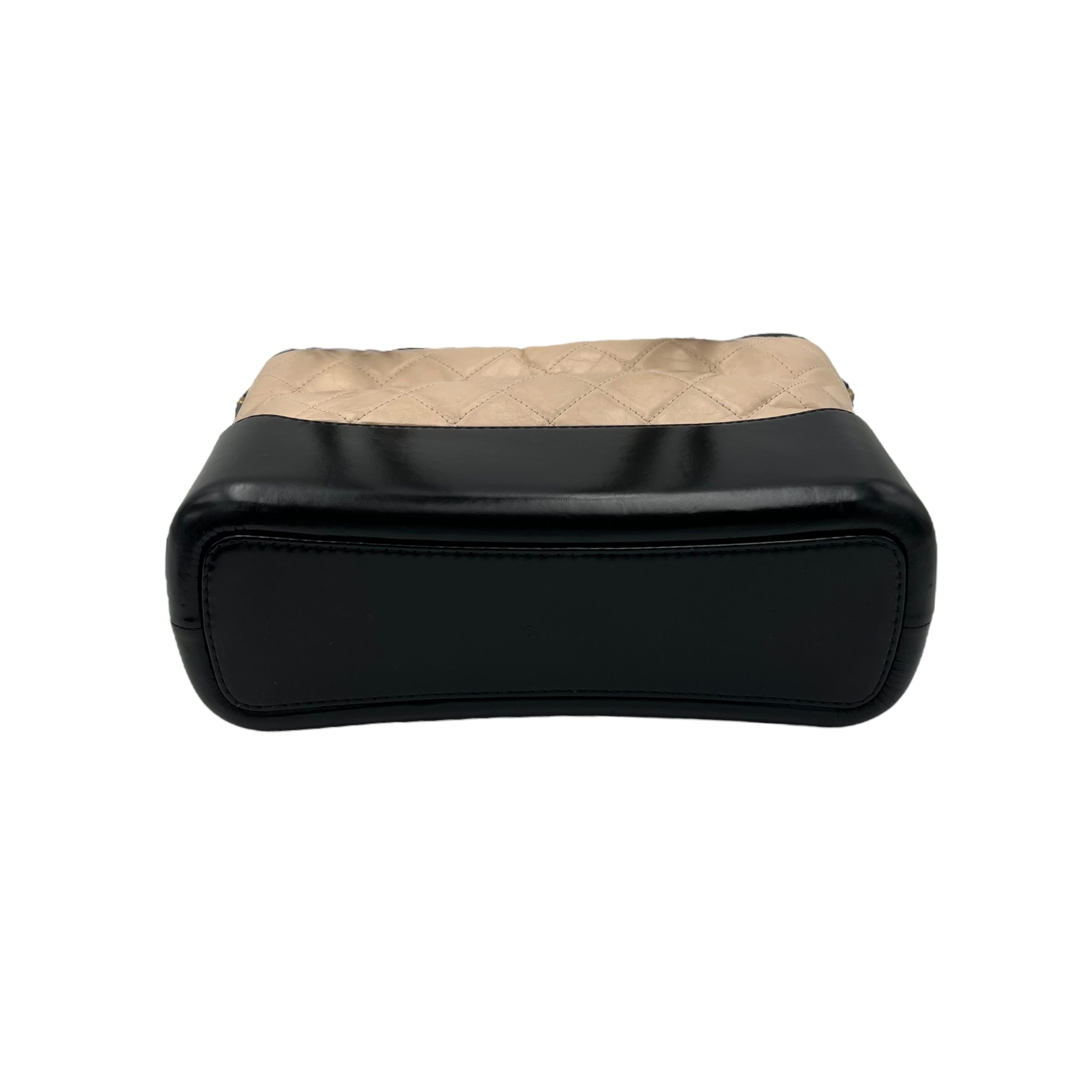 Chanel Gabrielle Large Beige Shoulder Bag in Calfskin, Mixed
