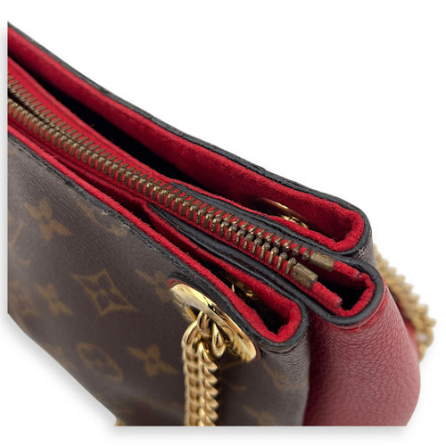 Louis Vuitton Surene BB Brown Shoulder Bag in Monogram Coated Canvas, Gold hardware_6