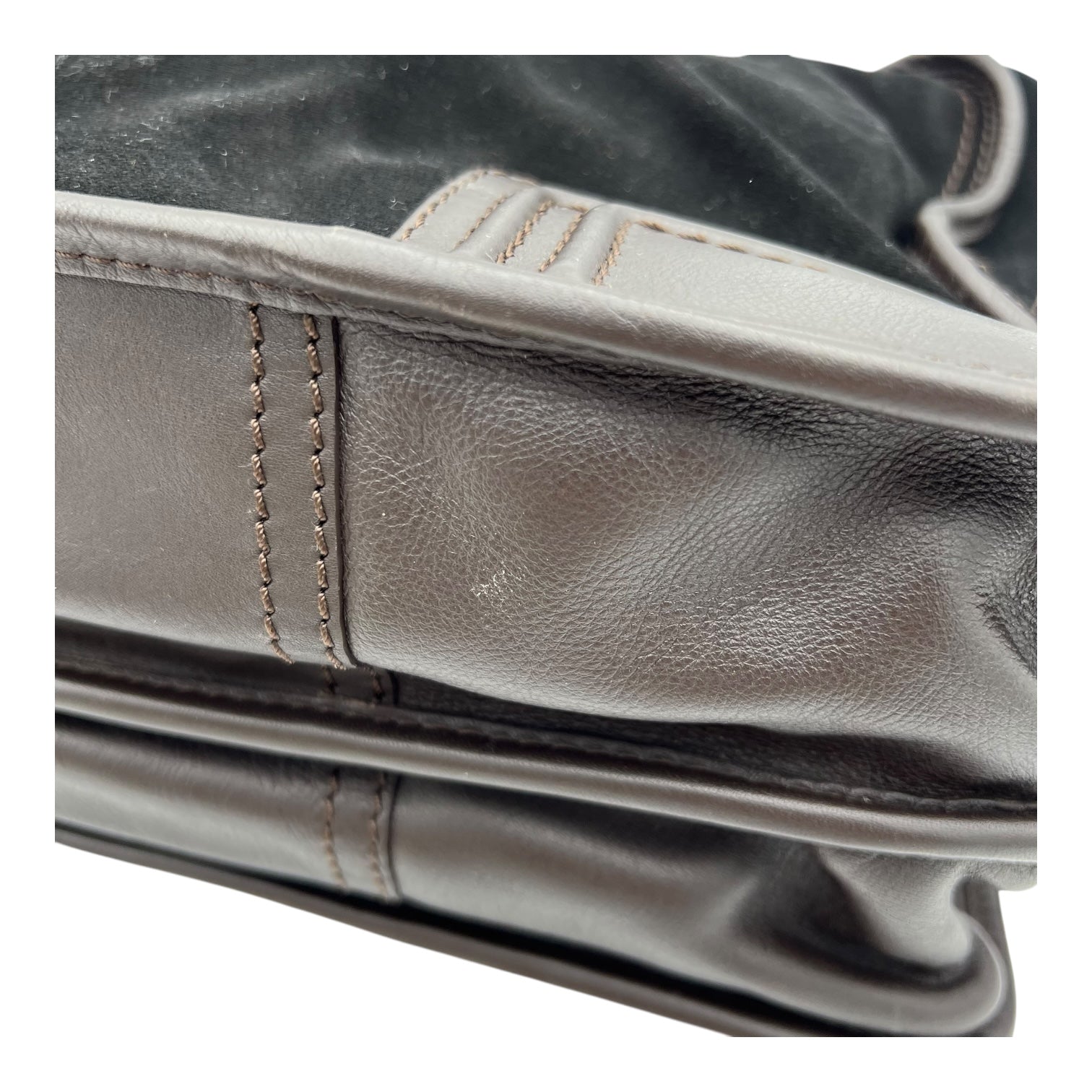 Loewe Amazona Top Handle Bag Black in Epsom, Silver hardware_12