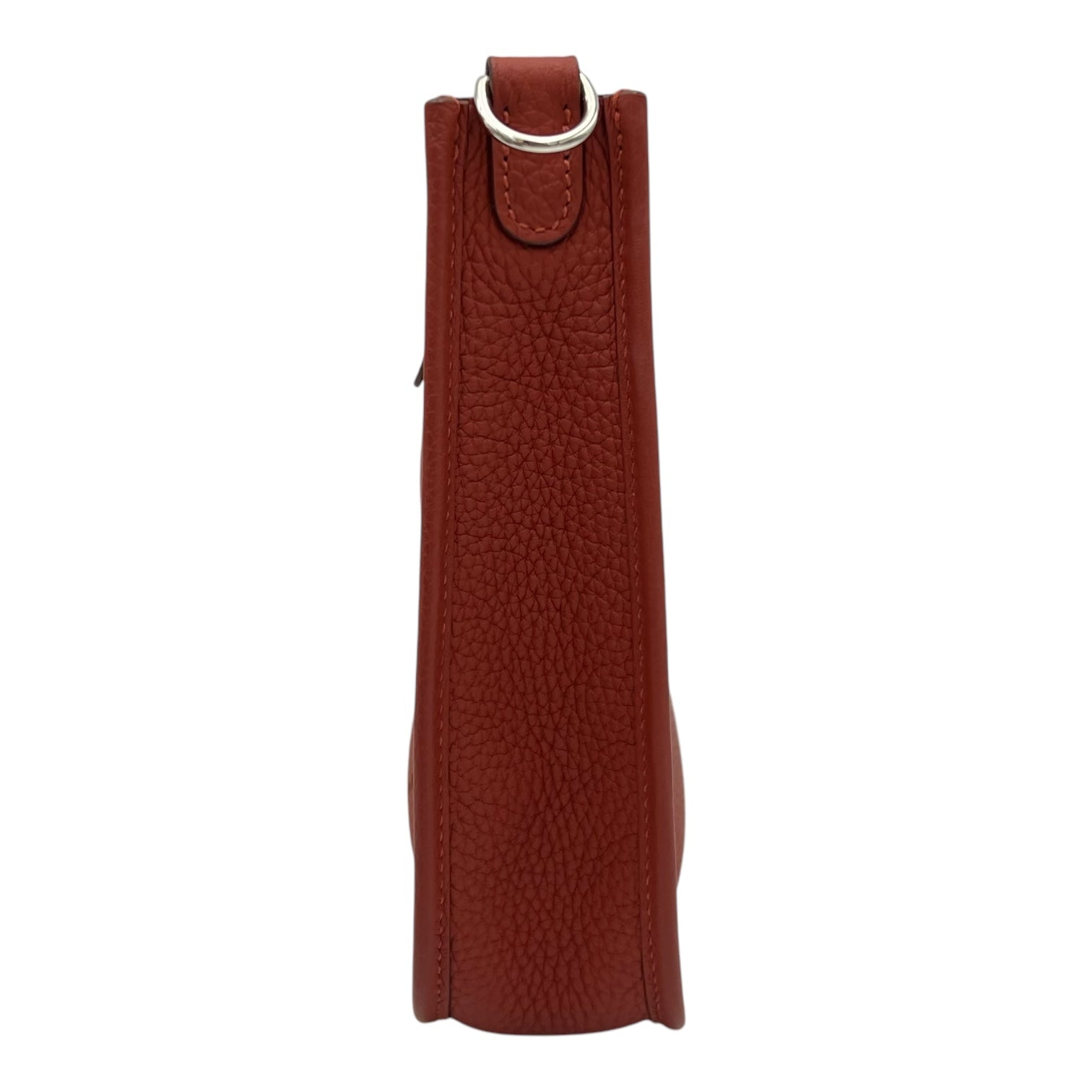 Hermès Evelyne Red in Taurillon Leather, Palladium hardware_4