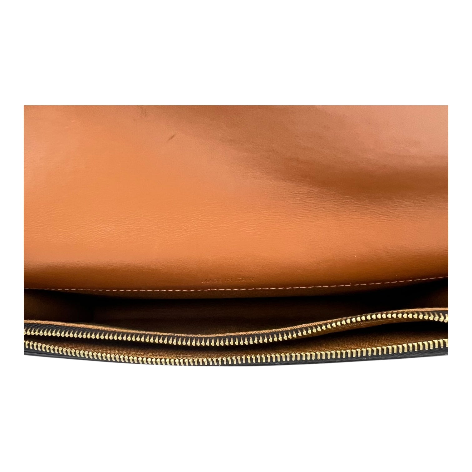 Celine Triomphe Shoulder Bag Brown in Coated Canvas, Gold hardware_6