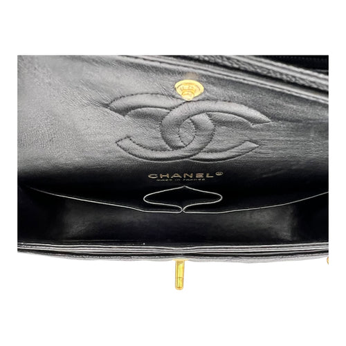 Chanel Classic Shoulder Bag Black in Caviar Leather, Gold hardware_6