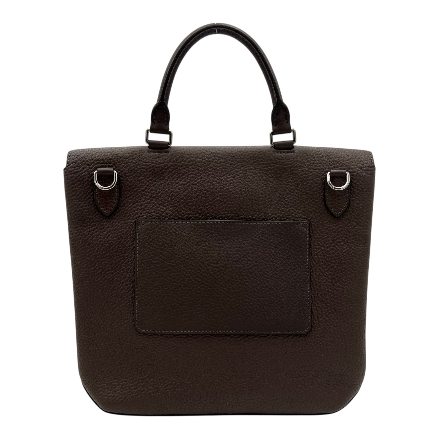 Louis Vuitton Volta Top Handle Bag Grey in Calfskin, Silver hardware_2