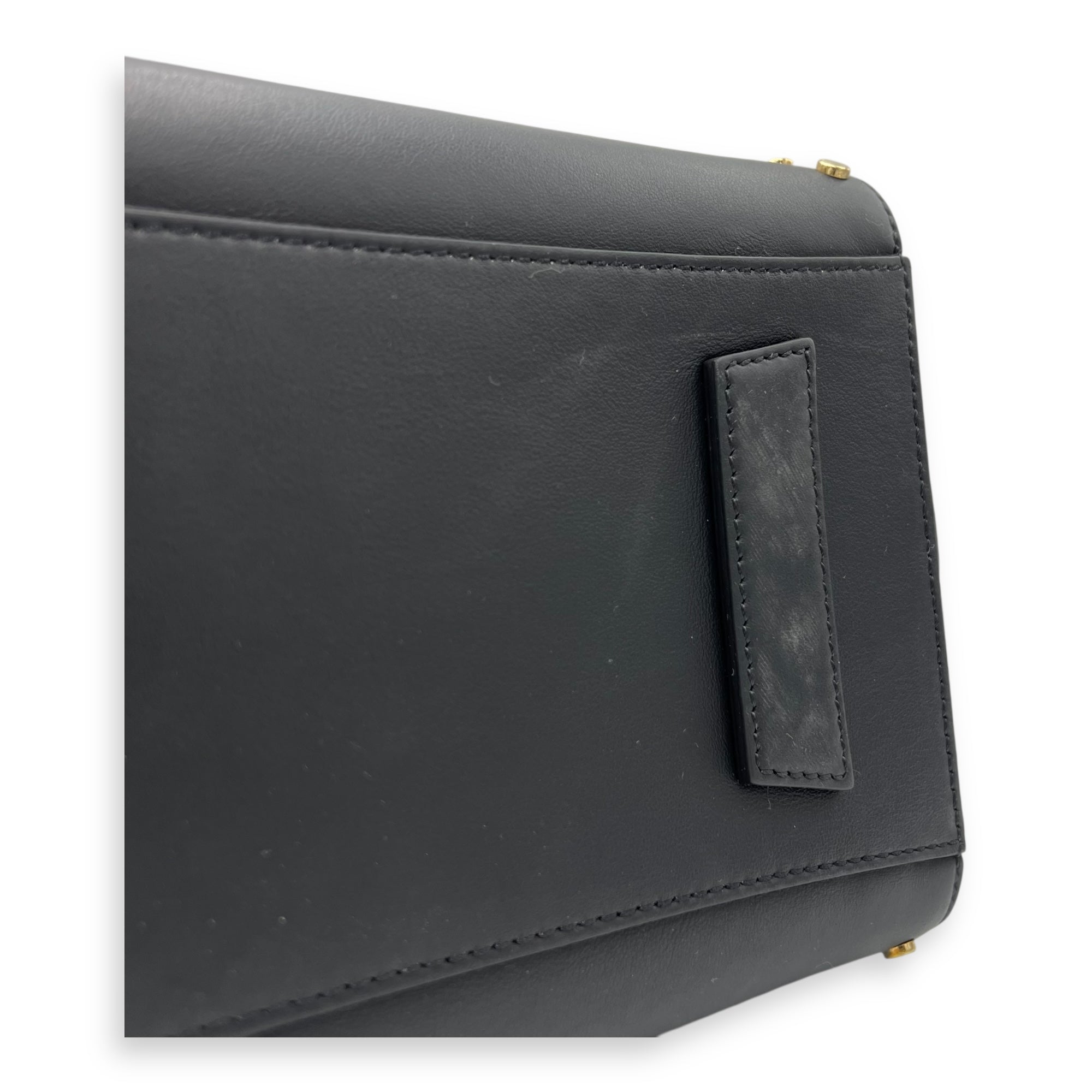 Givenchy Antigona Top Handle Bag Black in Calfskin, Gold hardware_6