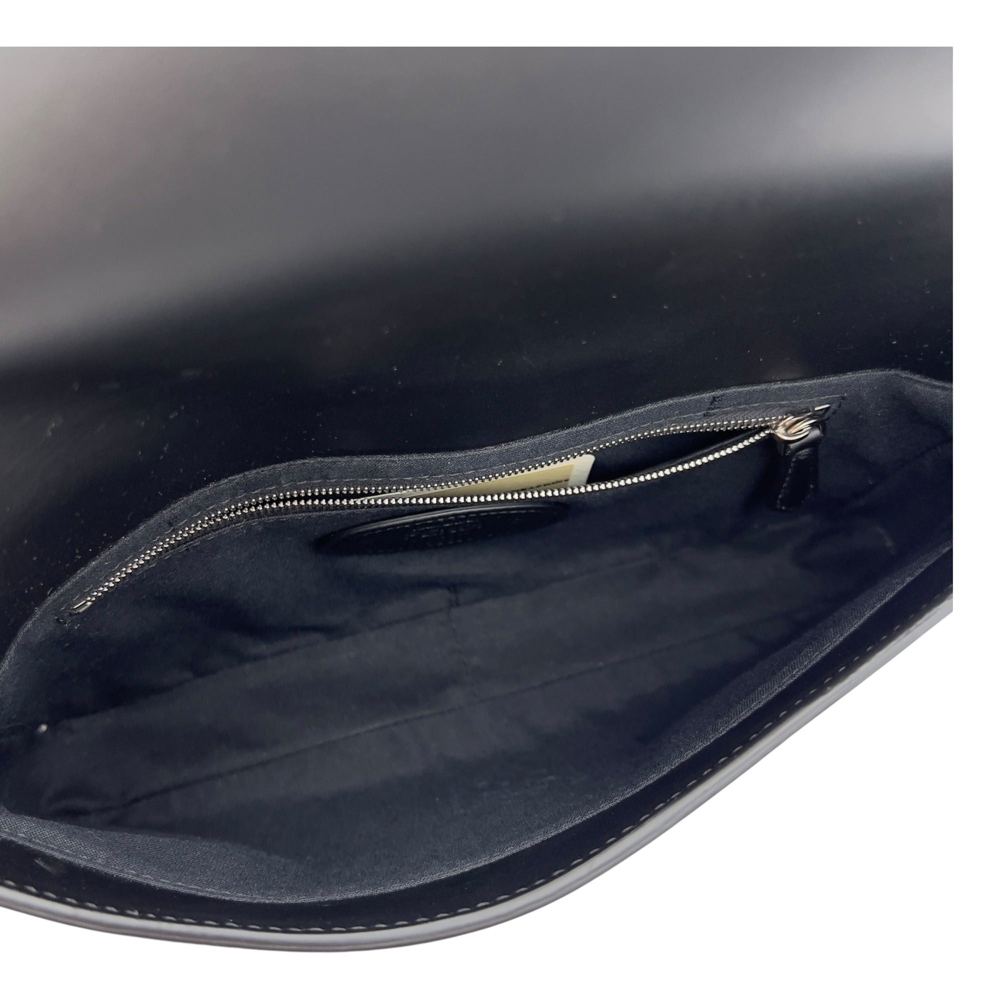 Fendi Baguette Crossbody Bag Small Grey in Calfskin, Silver hardware_6