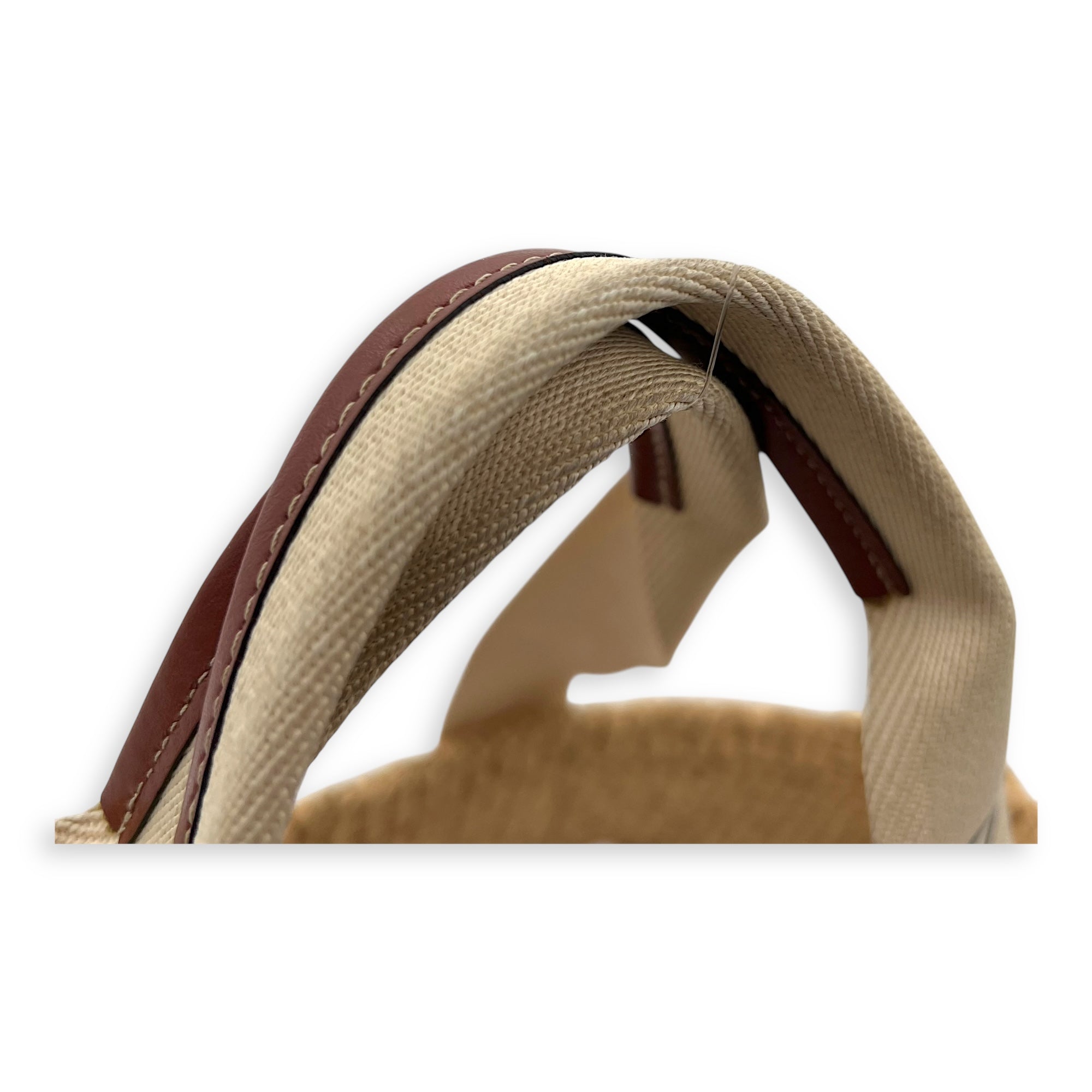 Chloé Woody basket Top Handle Bag Large White in Woody_6