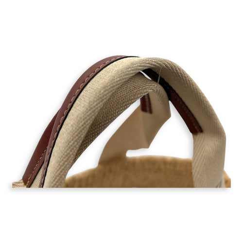 Chloé Woody basket Top Handle Bag Large White in Woody_6