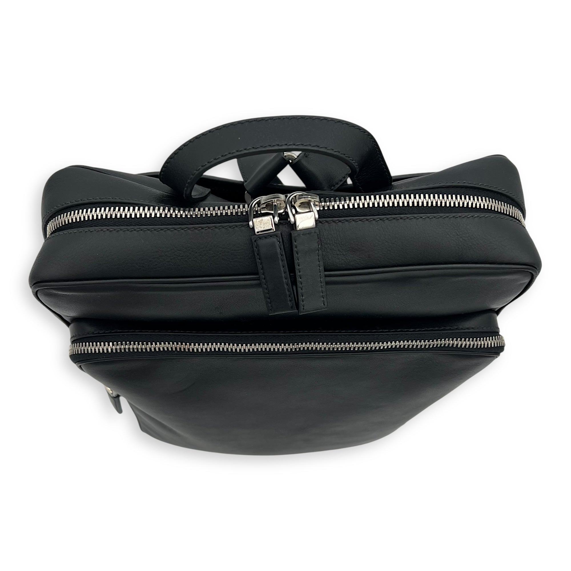 Prada Others Backpack Black in Calfskin, Silver hardware_7